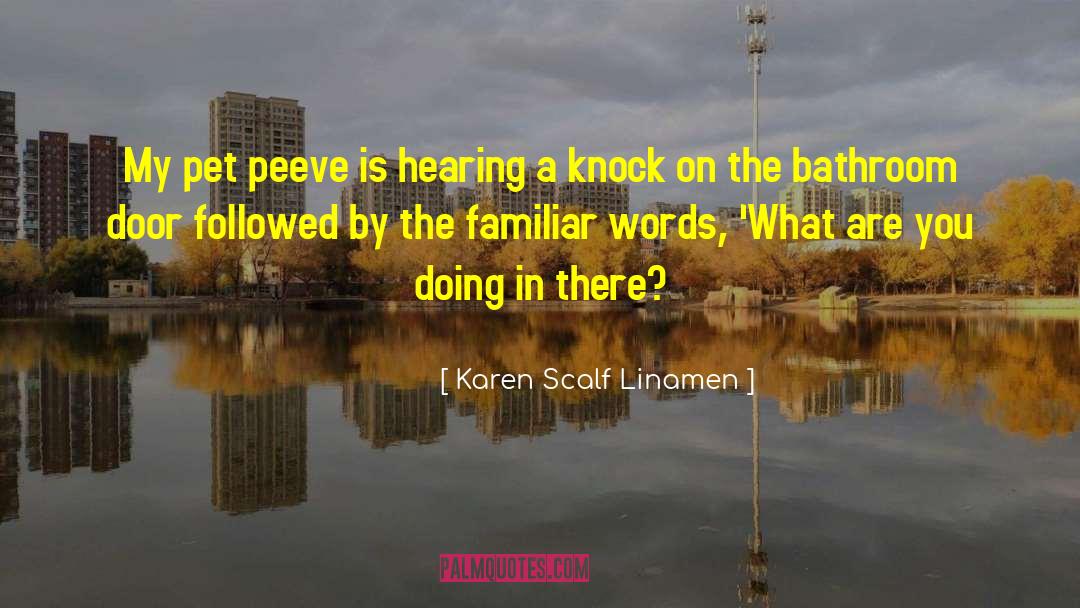 Knock Out quotes by Karen Scalf Linamen