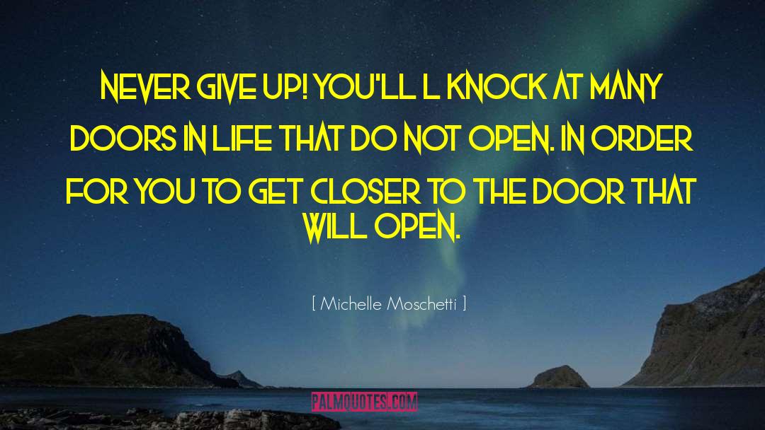 Knock Out quotes by Michelle Moschetti