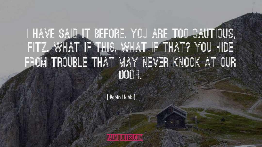 Knock quotes by Robin Hobb