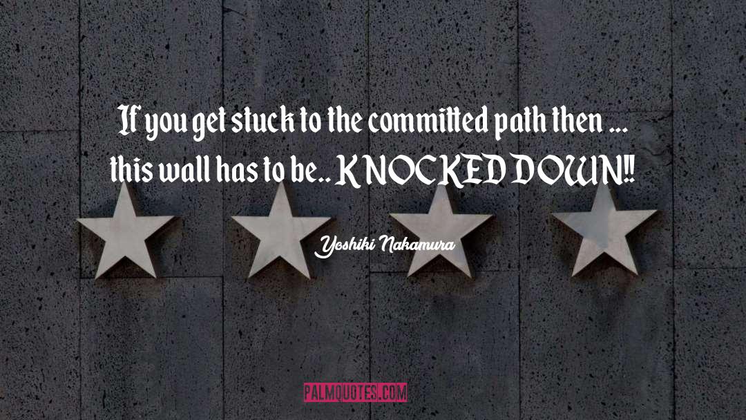 Knocked Down quotes by Yoshiki Nakamura