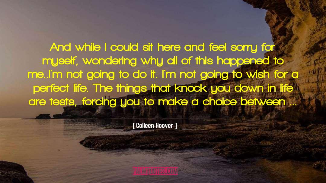 Knocked Down quotes by Colleen Hoover