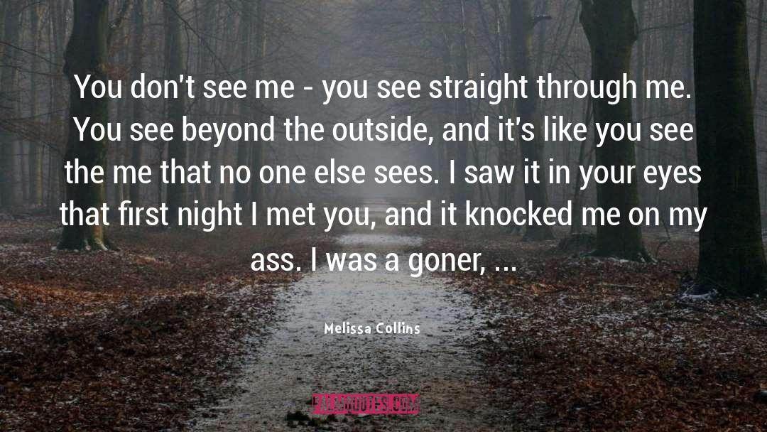 Knocked quotes by Melissa Collins