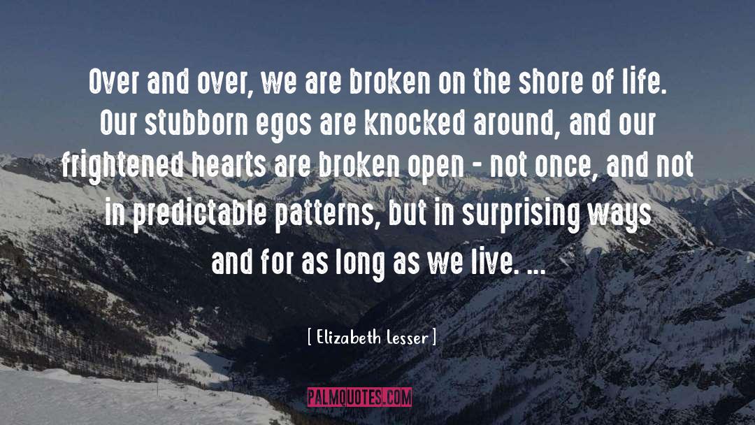 Knocked quotes by Elizabeth Lesser