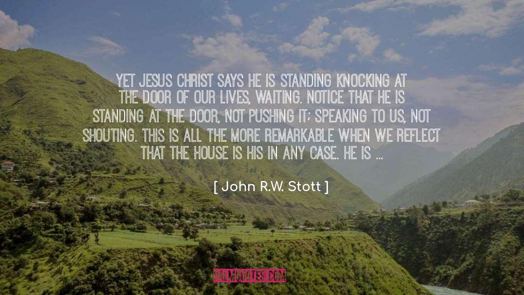 Knocker Rig quotes by John R.W. Stott