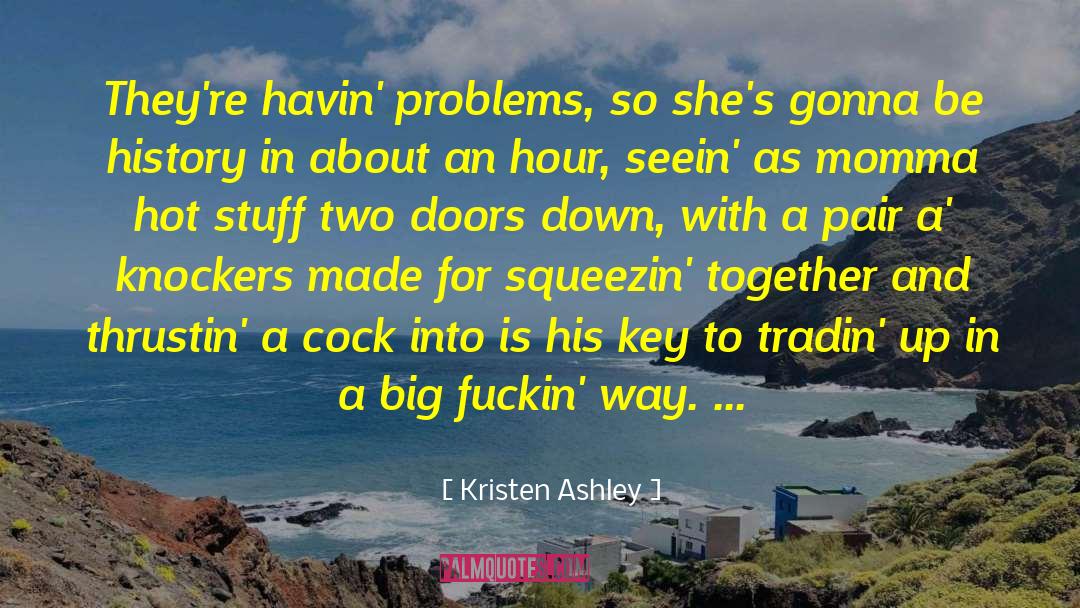 Knockers quotes by Kristen Ashley