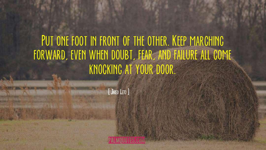 Knocking At Your Door quotes by Jared Leto