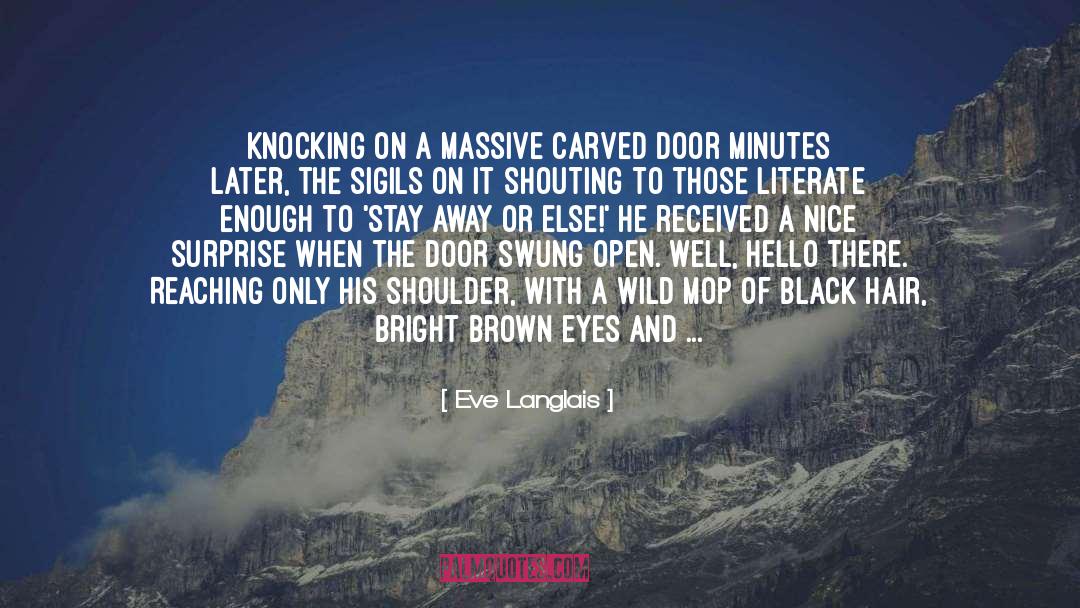 Knocking Down quotes by Eve Langlais