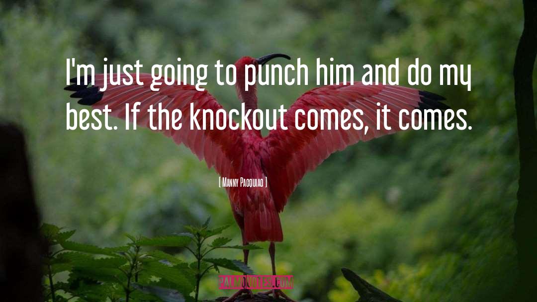 Knockouts quotes by Manny Pacquiao