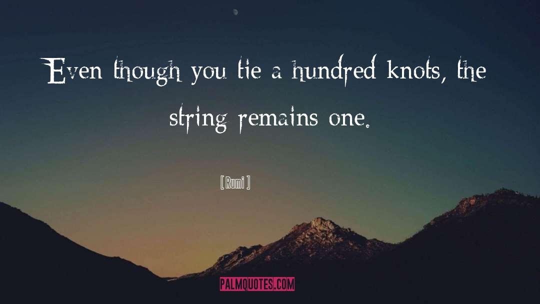 Knots quotes by Rumi