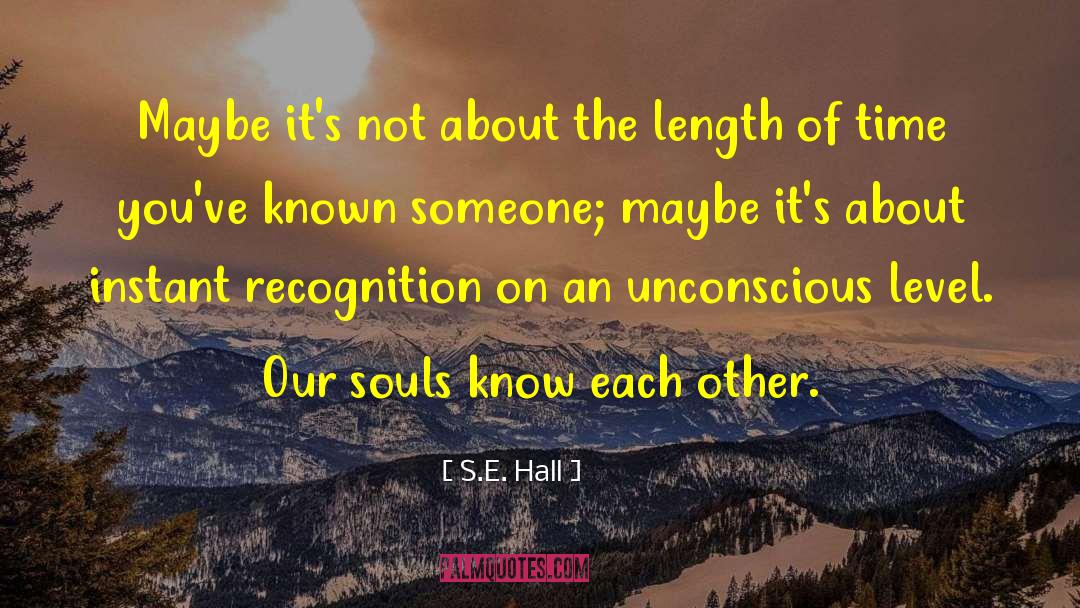 Know Each Other quotes by S.E. Hall