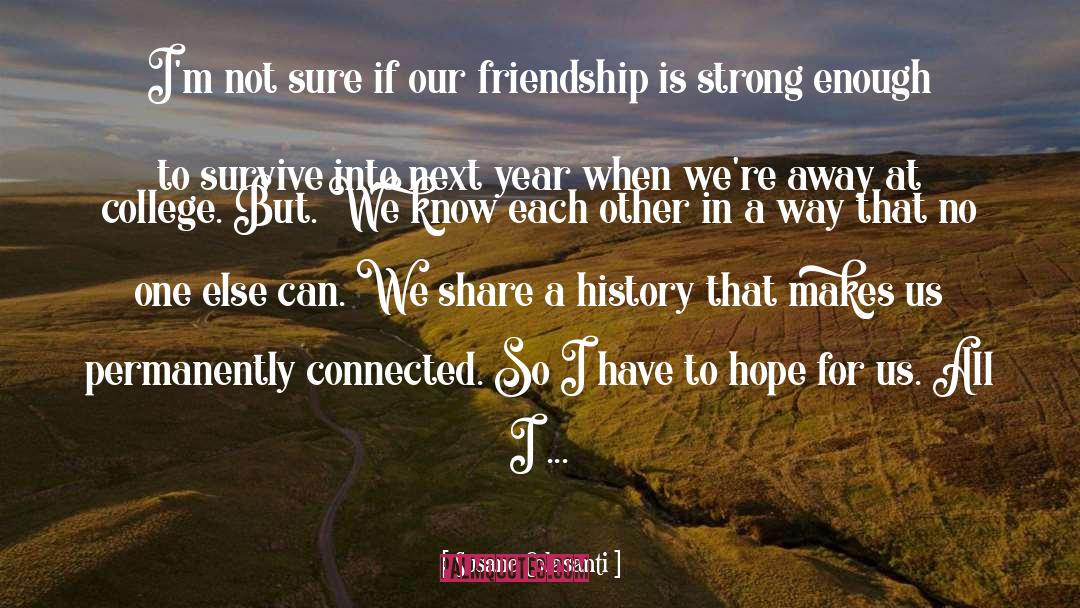 Know Each Other quotes by Susane Colasanti