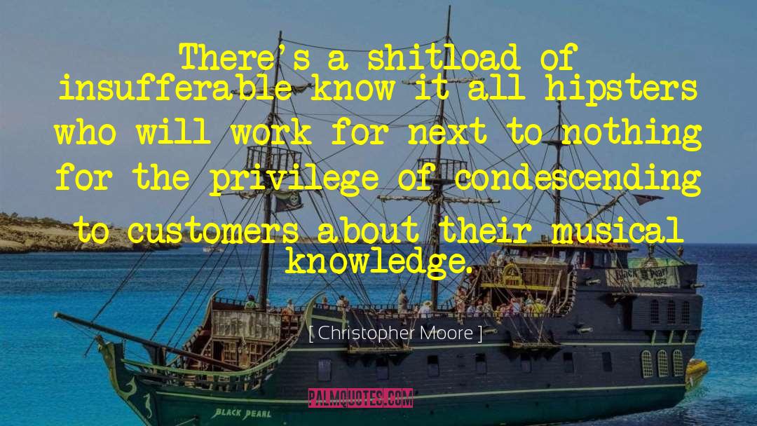 Know It All quotes by Christopher Moore