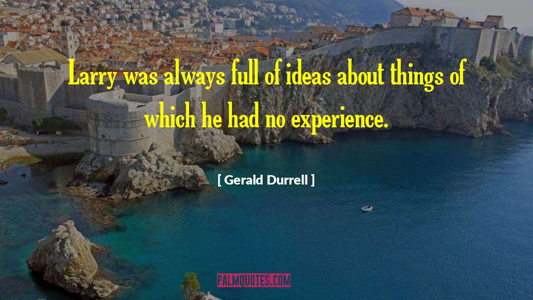 Know It All quotes by Gerald Durrell