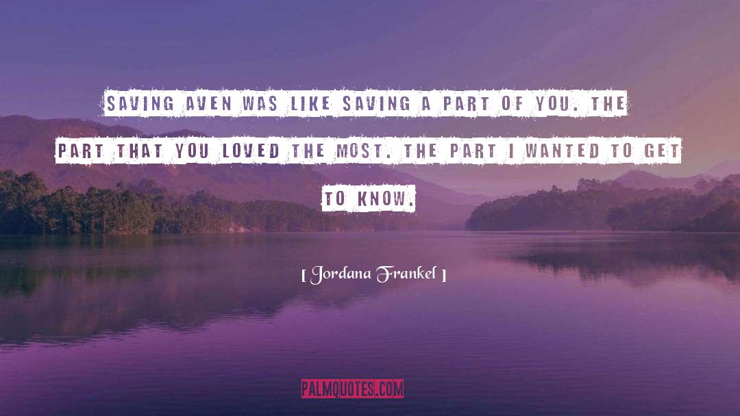 Know Love quotes by Jordana Frankel