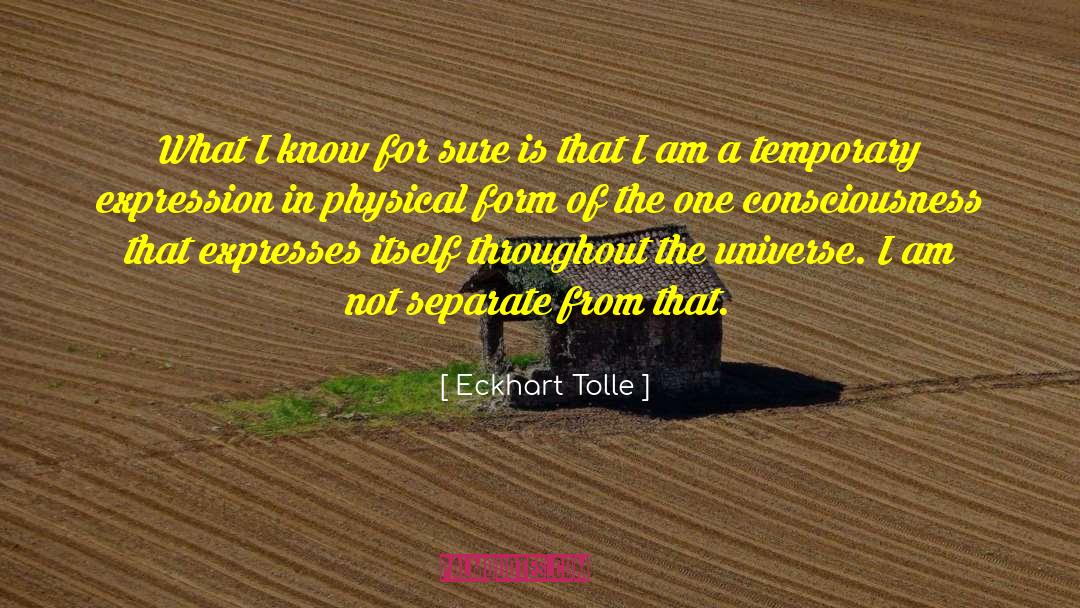 Know True quotes by Eckhart Tolle