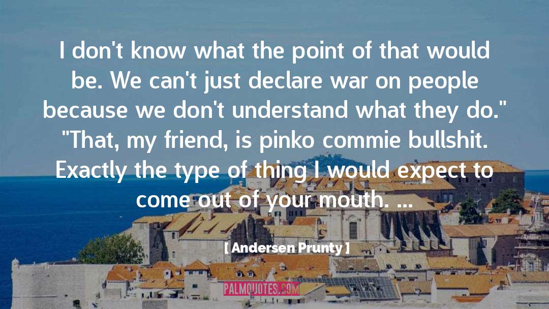 Know Your Meme Air quotes by Andersen Prunty