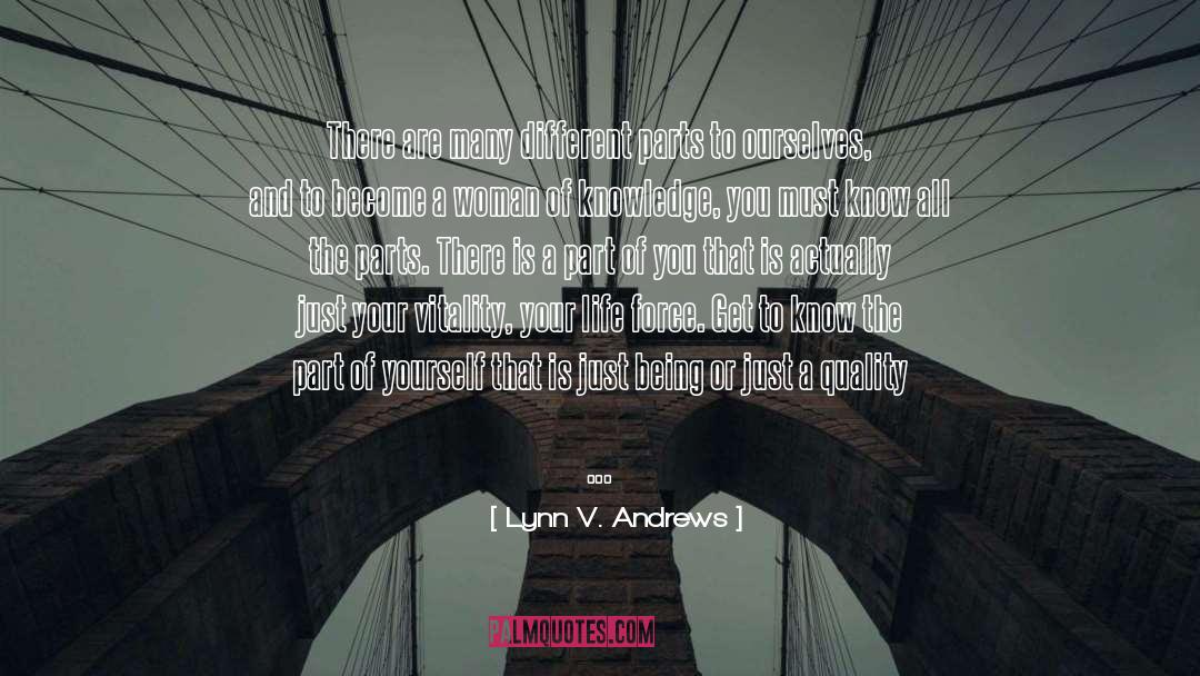 Know Yourself Better quotes by Lynn V. Andrews