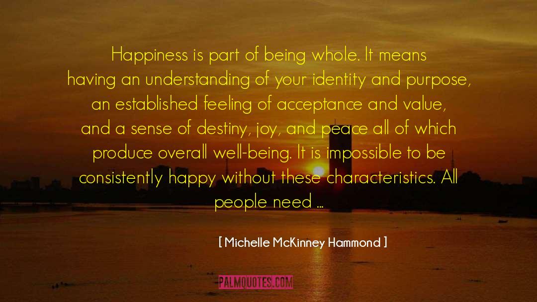 Knowing And Understanding quotes by Michelle McKinney Hammond