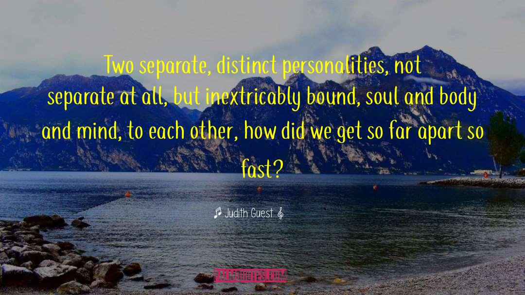 Knowing Each Other quotes by Judith Guest