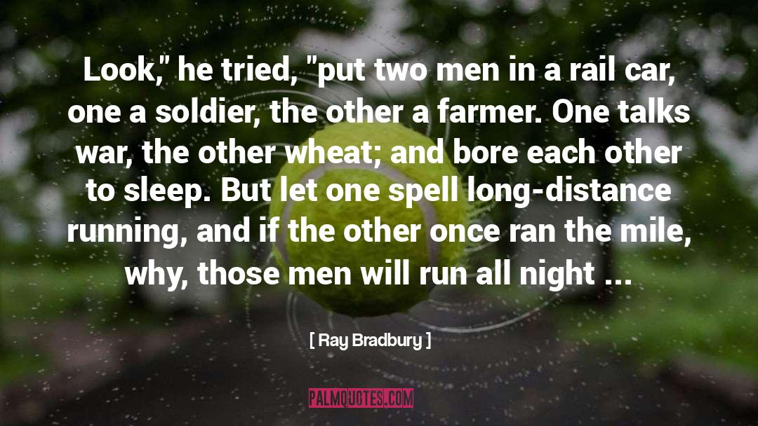 Knowing Each Other quotes by Ray Bradbury