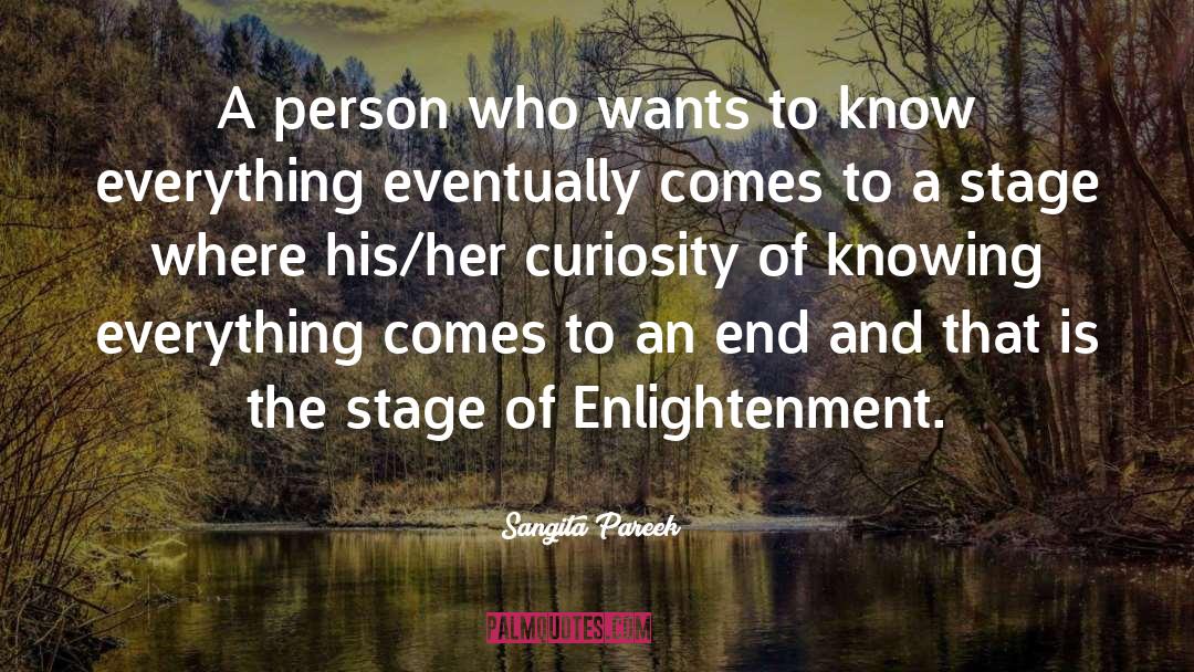 Knowing Everything quotes by Sangita Pareek