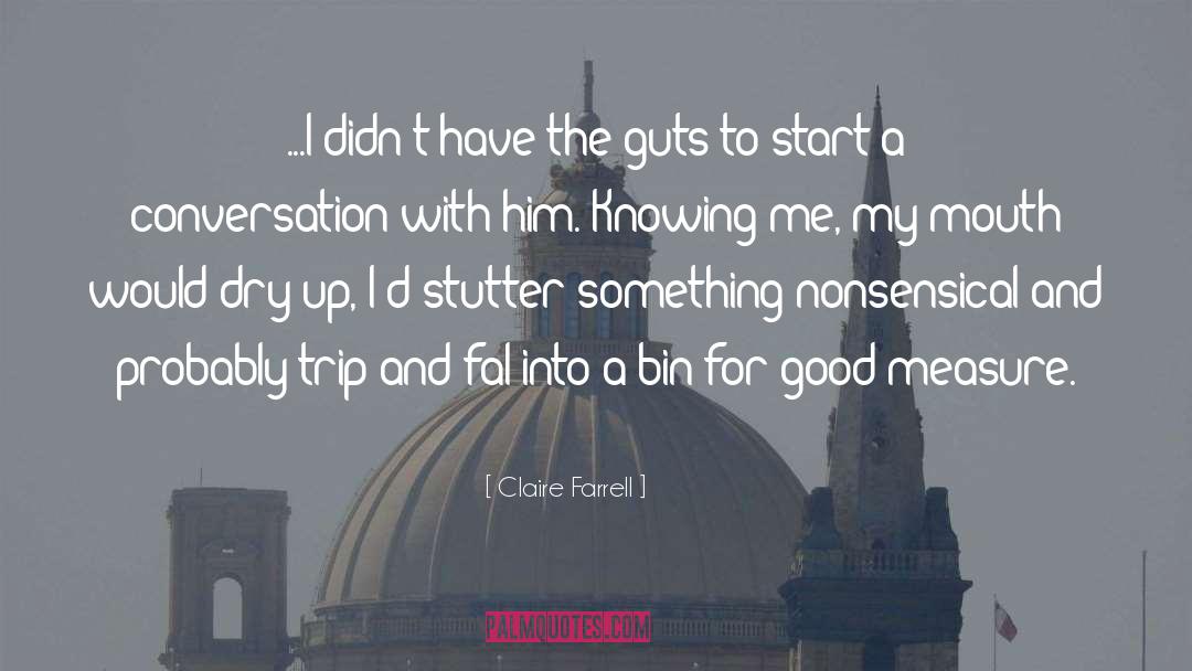 Knowing Me quotes by Claire Farrell