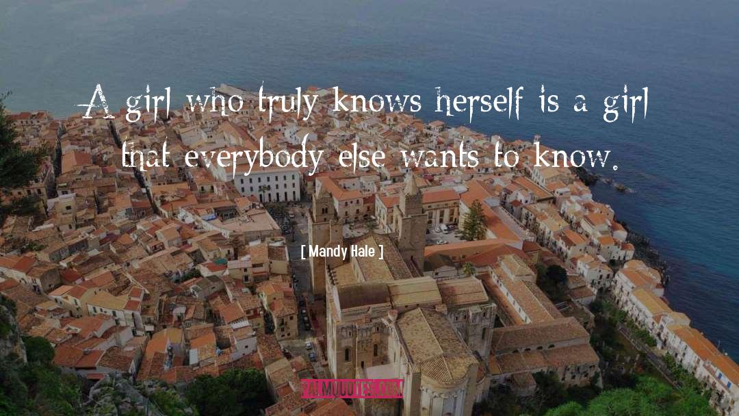 Knowing Others quotes by Mandy Hale