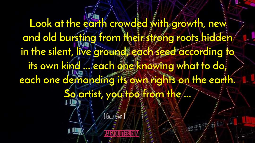 Knowing Ourselves quotes by Emily Carr