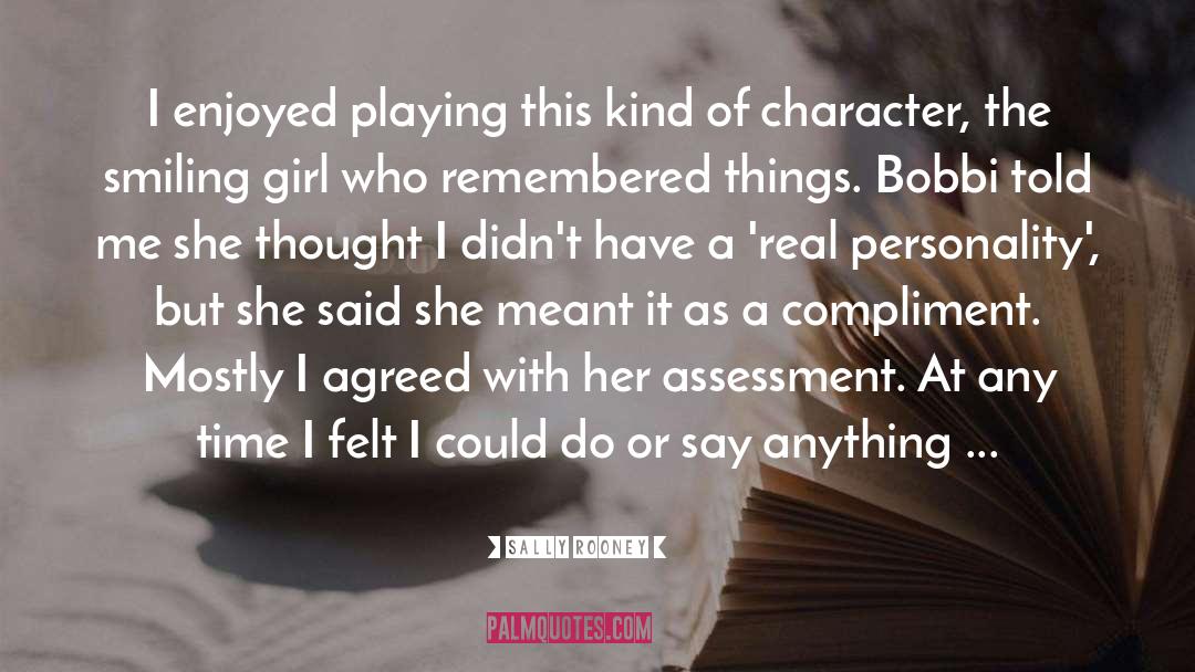 Knowing The Real Character quotes by Sally Rooney