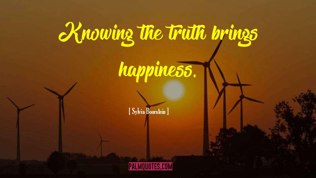 Knowing The Truth quotes by Sylvia Boorstein