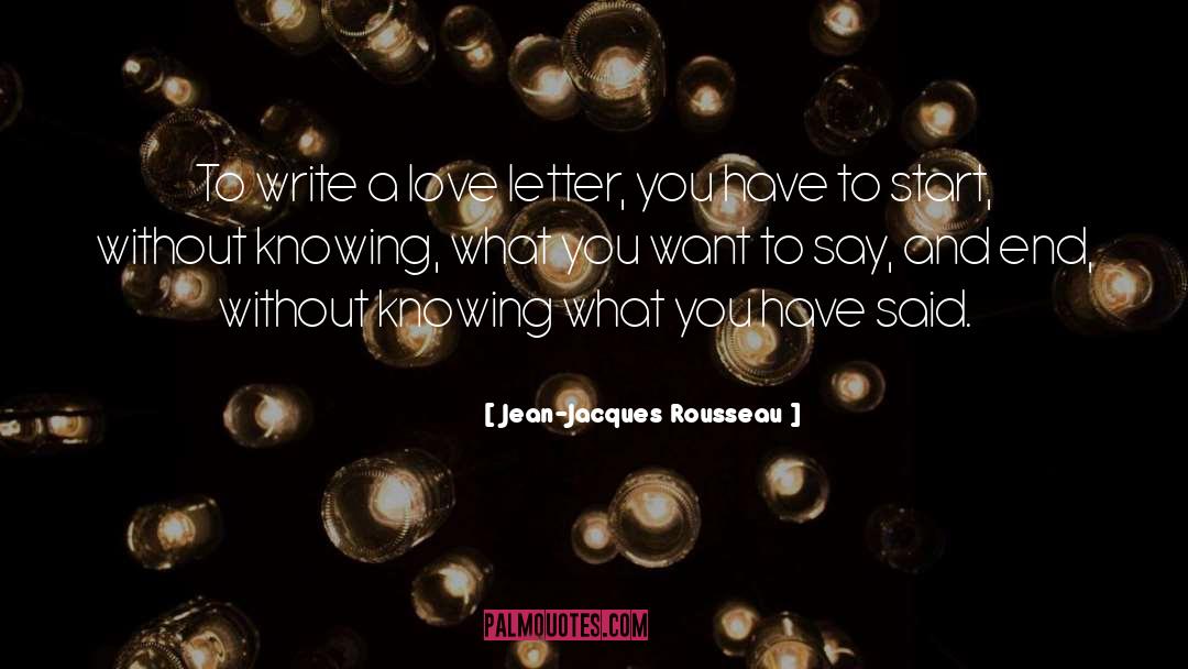 Knowing What You Want quotes by Jean-Jacques Rousseau