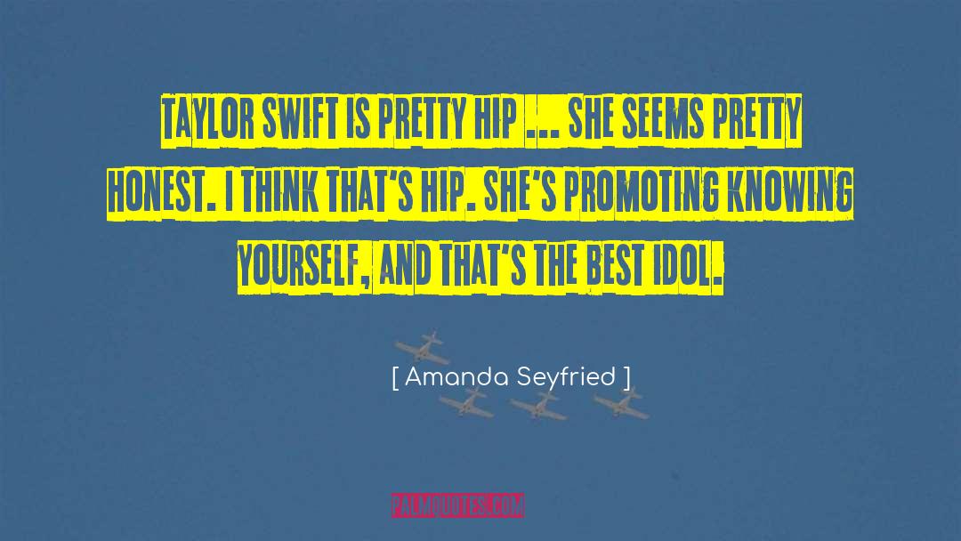 Knowing Yourself quotes by Amanda Seyfried
