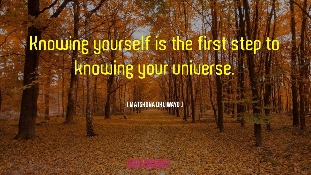 Knowing Yourself quotes by Matshona Dhliwayo