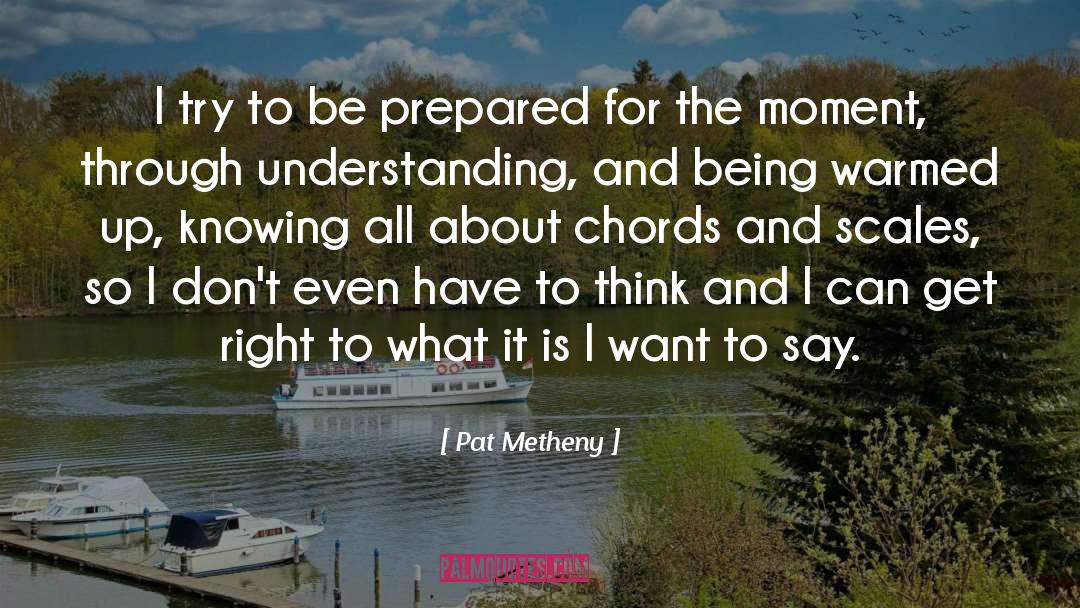 Knowing Yourself quotes by Pat Metheny