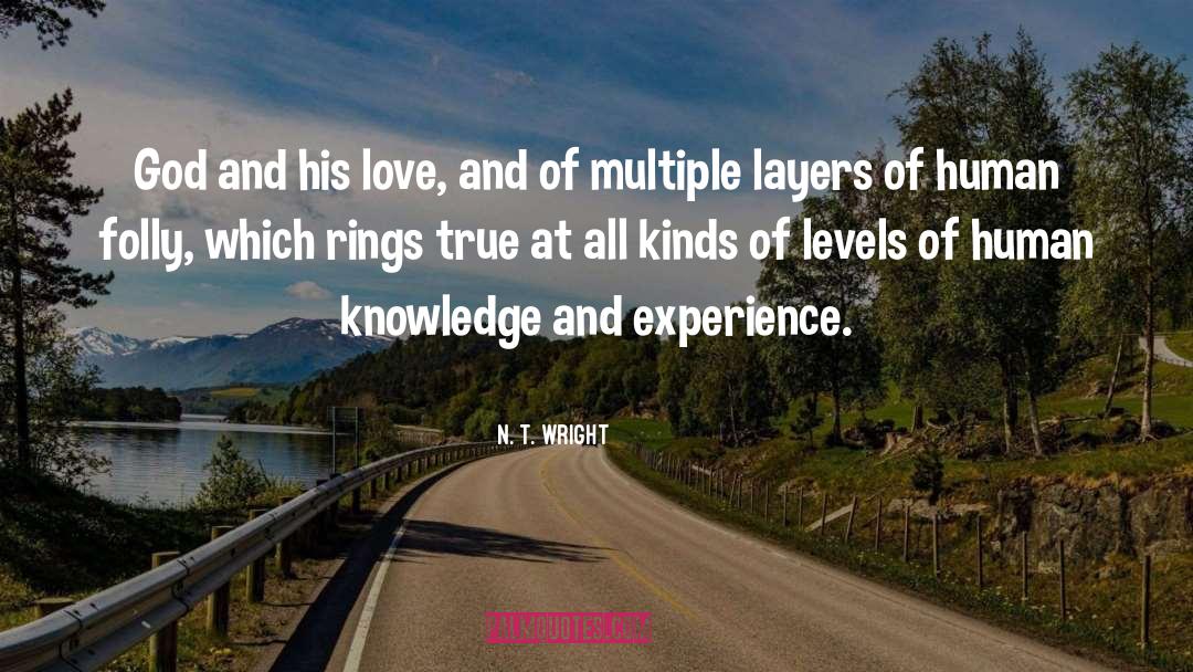 Knowledge And Experience quotes by N. T. Wright