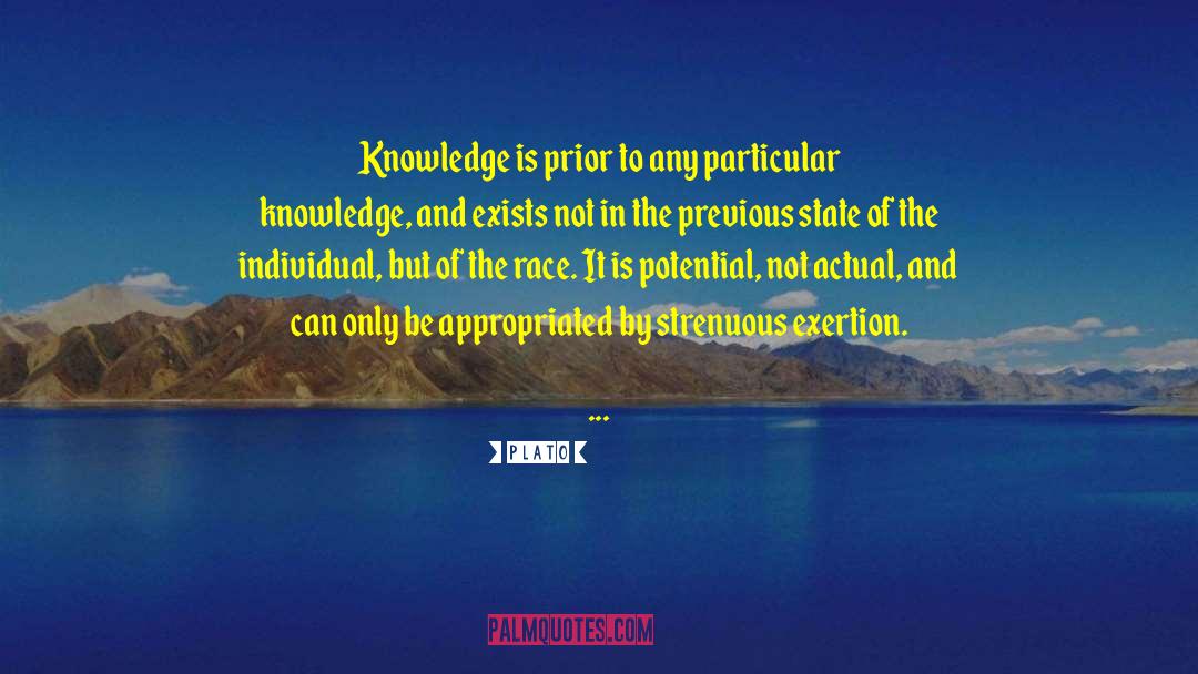 Knowledge And Individual Power quotes by Plato