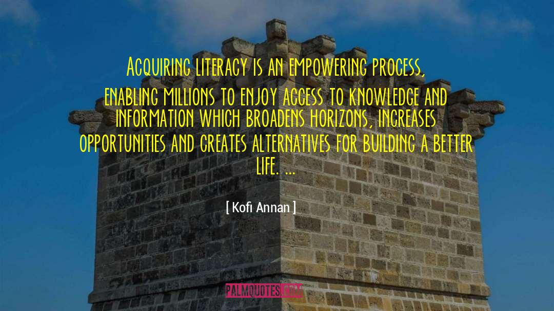 Knowledge And Information quotes by Kofi Annan