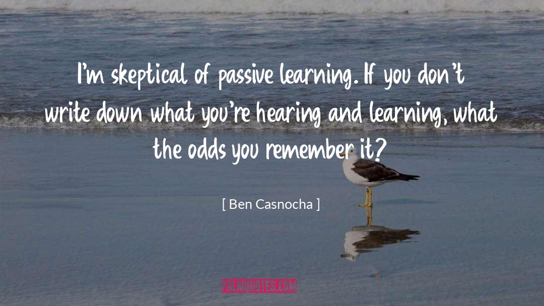 Knowledge And Learning quotes by Ben Casnocha