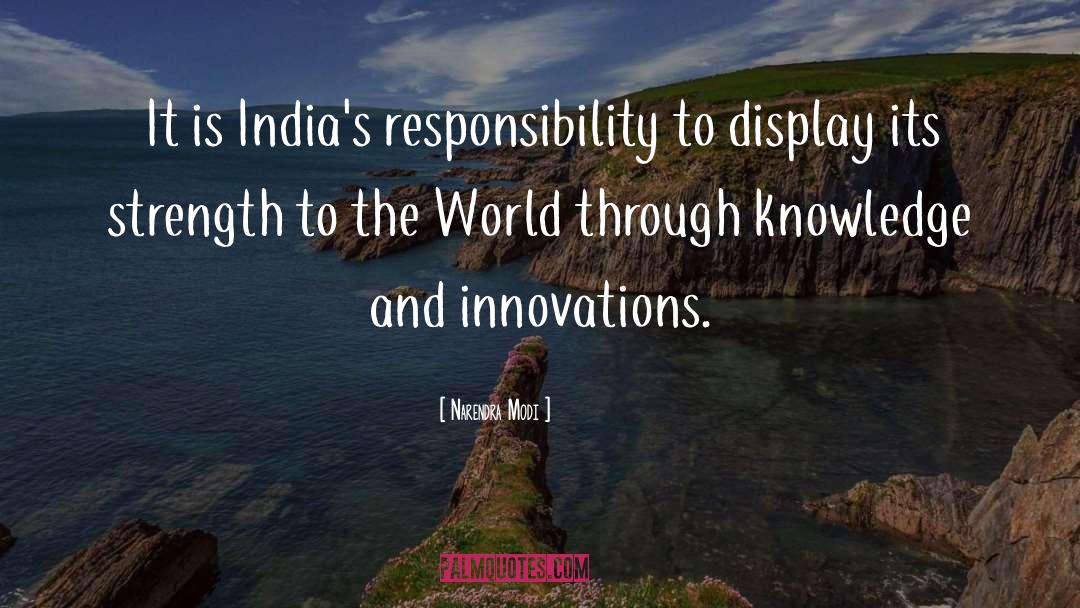 Knowledge And Learning quotes by Narendra Modi