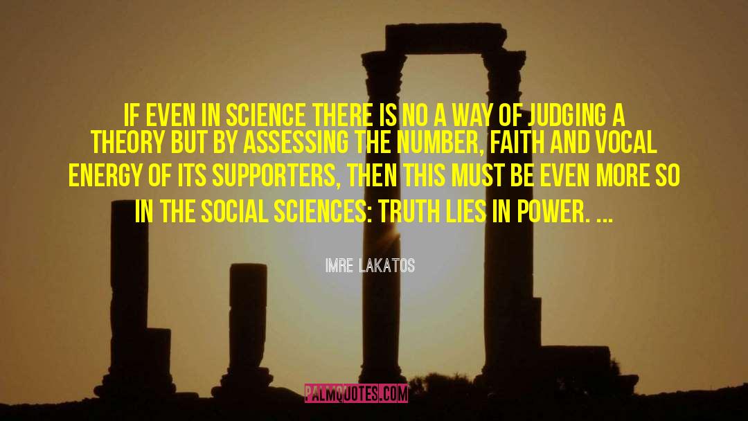 Knowledge And Truth quotes by Imre Lakatos