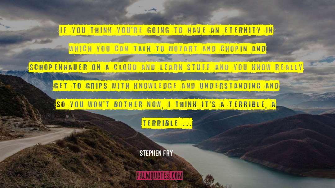 Knowledge And Understanding quotes by Stephen Fry