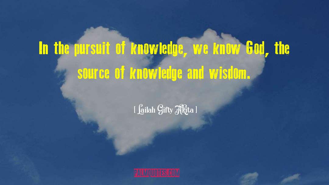 Knowledge And Wisdom quotes by Lailah Gifty Akita