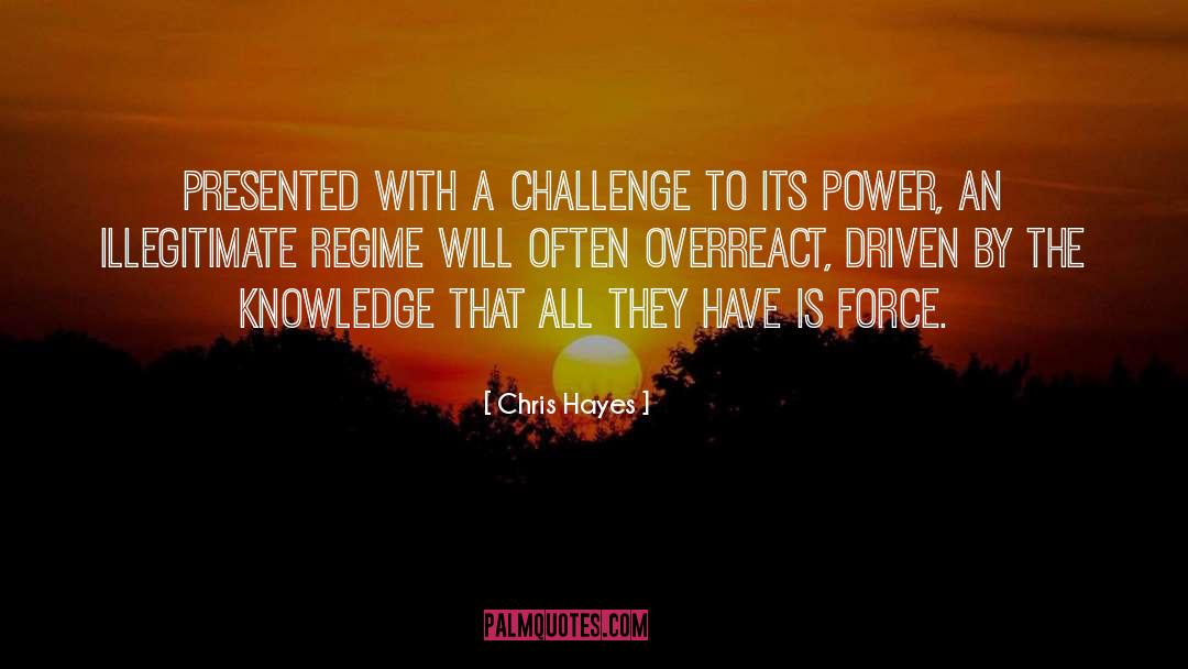 Knowledge Gained quotes by Chris Hayes