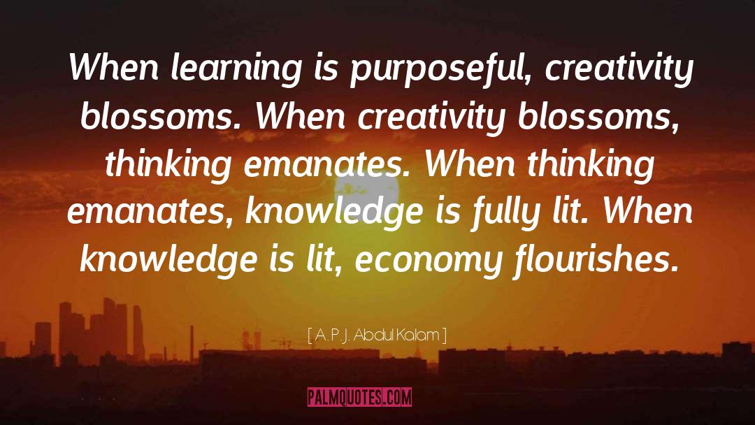 Knowledge Learning quotes by A. P. J. Abdul Kalam