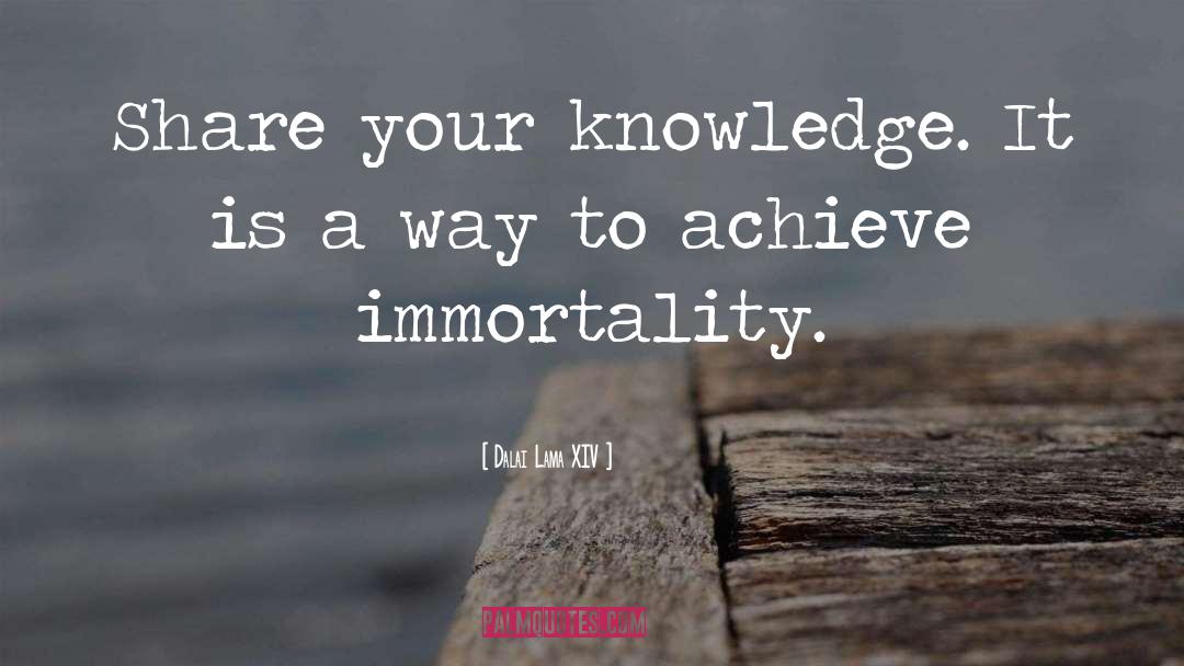 Knowledge Learning quotes by Dalai Lama XIV