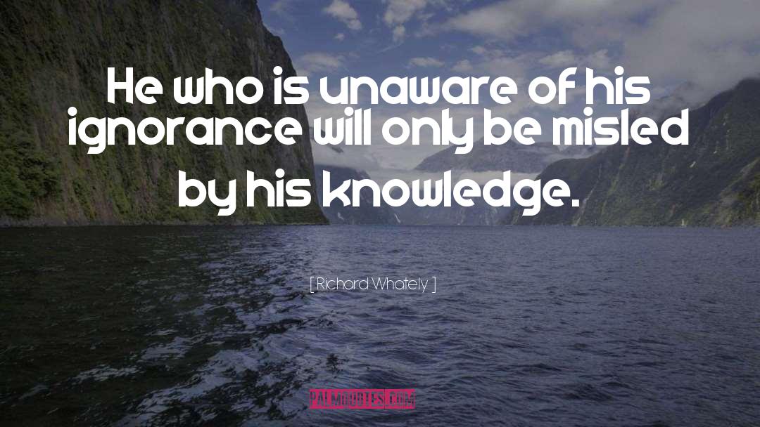 Knowledge Management quotes by Richard Whately