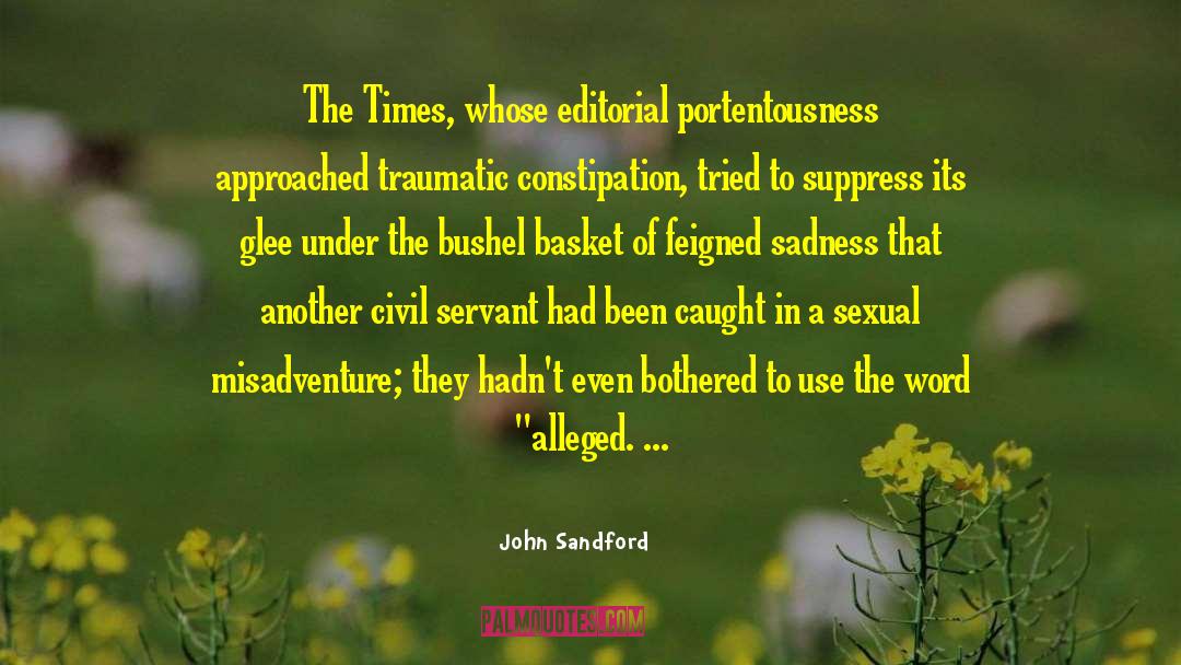 Knowledge Of Another quotes by John Sandford