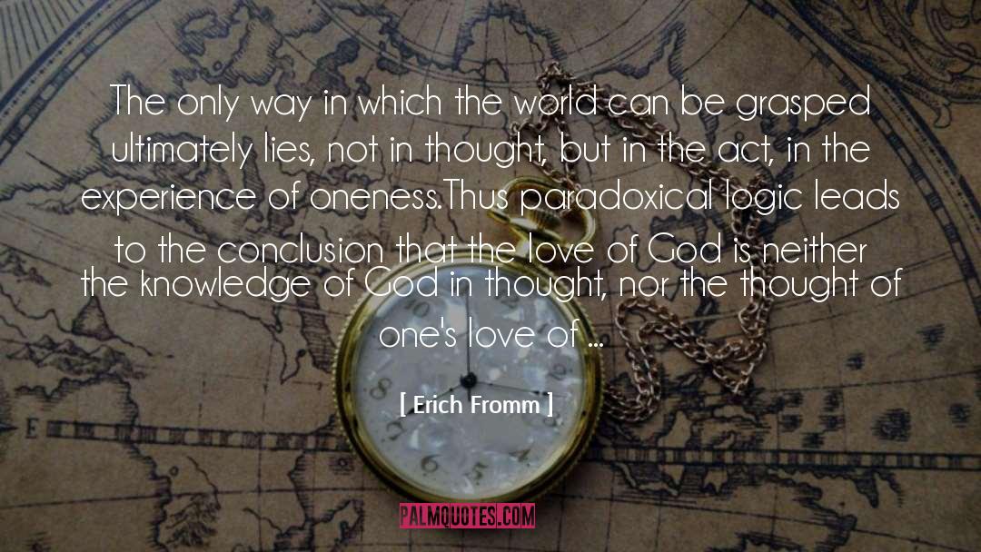 Knowledge Of God quotes by Erich Fromm