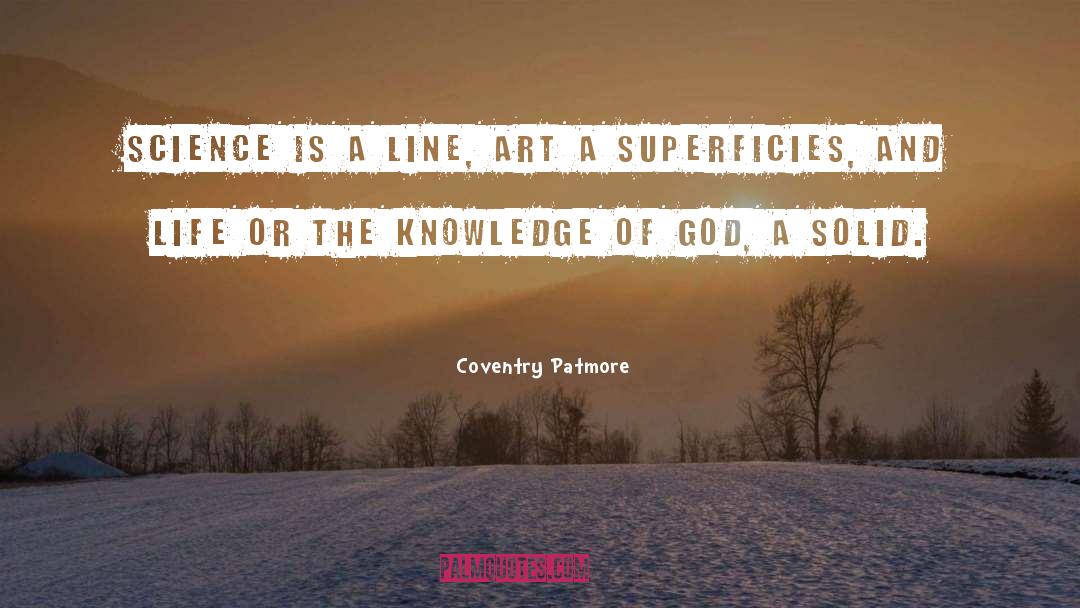 Knowledge Of God quotes by Coventry Patmore