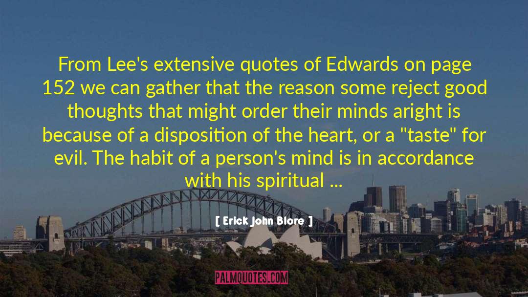 Knowledge Of God quotes by Erick John Blore